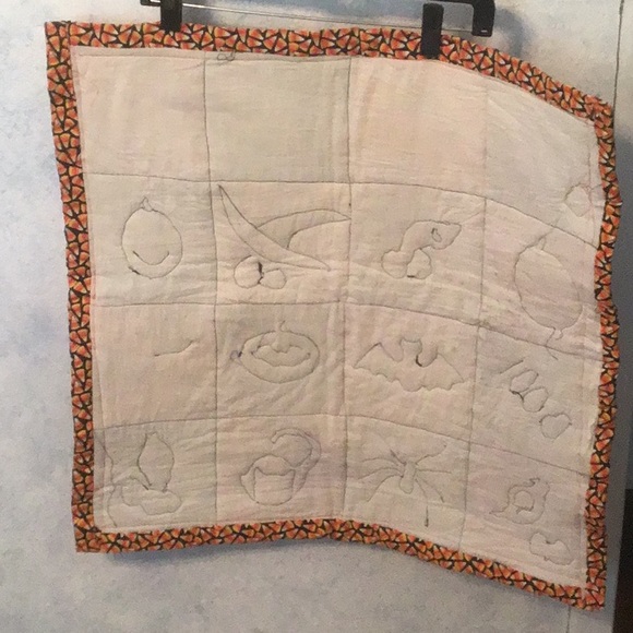Halloween # square mini quilt - Picture 5 of 6